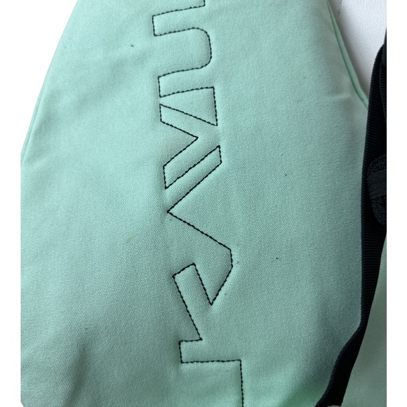 Seafoam canvas rope bag -well used - Picture 14 of 14